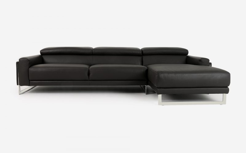 Sofa AVALON màu đen góc phải