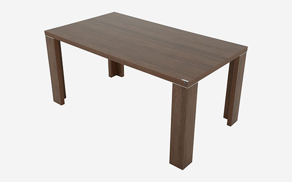 Mẫu bàn ăn bằng gỗ thiết kế đơn giản, tiện lợi