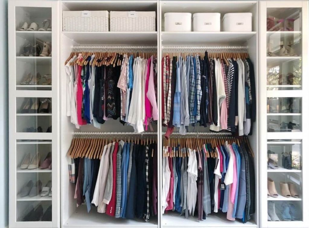 Joybos giá phân loại lưu trữ quần áo giá lưu trữ tủ quần áo phòng ngủ hộp  đựng trong tủ lưu trữ tủ quần áo Hộp lưu trữ ngăn kéo Kệ hoàn